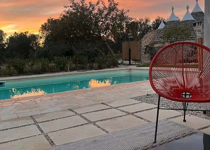 Trullo Amalia Con Piscina Privata